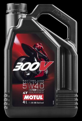 Ulei MOTUL 5W40 4L 300V FACTORY LINE ROAD RACING / ESTER CORE / MOTORCYCLE